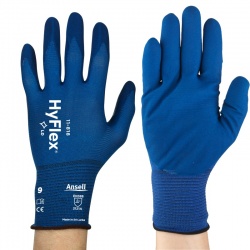 Ansell HyFlex 11-818 Abrasion-Resistant Grip Gloves